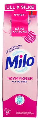 Milo Tøymykner Kartong 1liter
