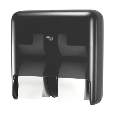Tork Optiserve Hylsefri Toalettdispenser For 4 Ruller Svart