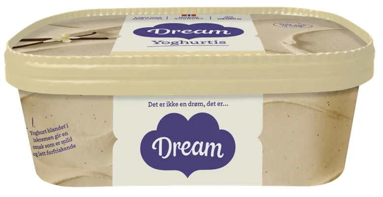 Dream Yoghurtis Vanilje 640ml