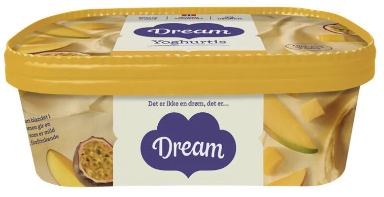 DREAM YOGHURTIS MANGO & PASJON 640ML DREAM YOGHURTIS MANGO & PASJON 640ML