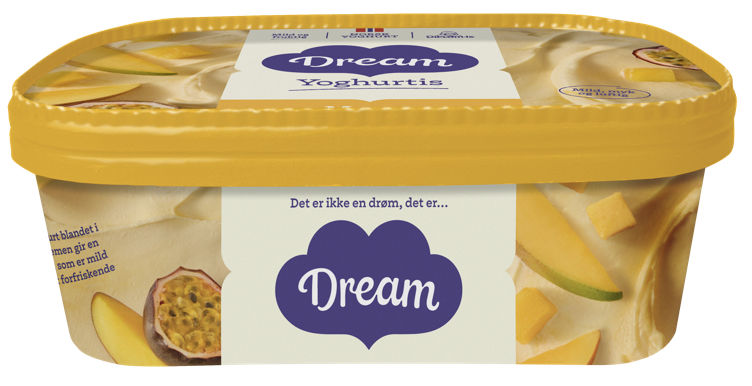 DREAM YOGHURTIS MANGO & PASJON 640ML
