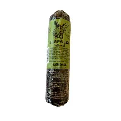 Elgpølse 255g Rekedal