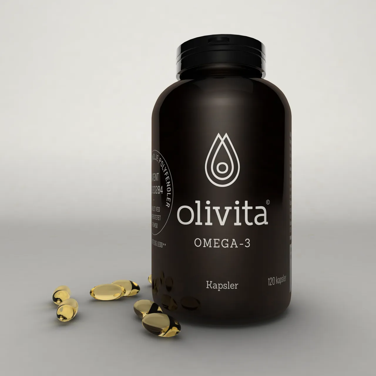 OMEGA-3 KAPSLER D-VITAMIN 120STK OLIVITA