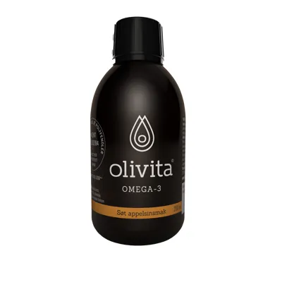 Omega-3 Søt Appelsinsmak 250ml Olivita