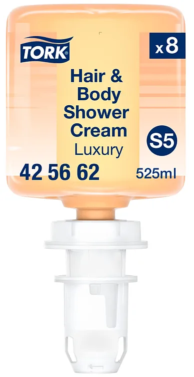 TORK LUXUX HÅR OG DUSJSÅPE MINI 525ML S5 TORK LUXUX HÅR OG DUSJSÅPE MINI 525ML S5