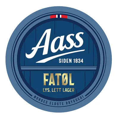 Aass Fatøl 4,7% 20l Stålfat