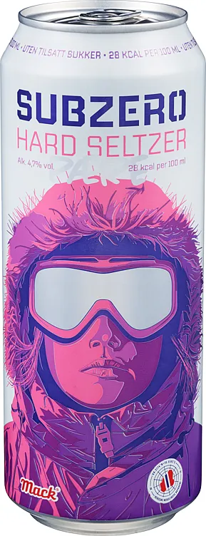 SUBZERO HARD SELTZER Z PÆRE 4,7% 0,50L BX SUBZERO HARD SELTZER Z PÆRE 4,7% 0,50L BX