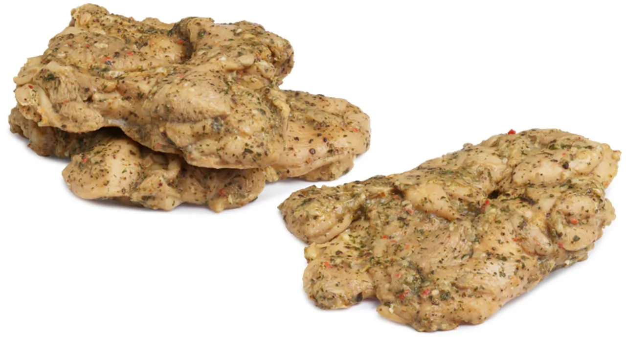 KYLLING LÅRFILET URTER OG HVITLØK FLAMMEGRILLET OG SPISEKLAR