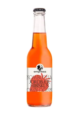 Empress Jordbær Hibiskus Kombucha 330ml X 16
