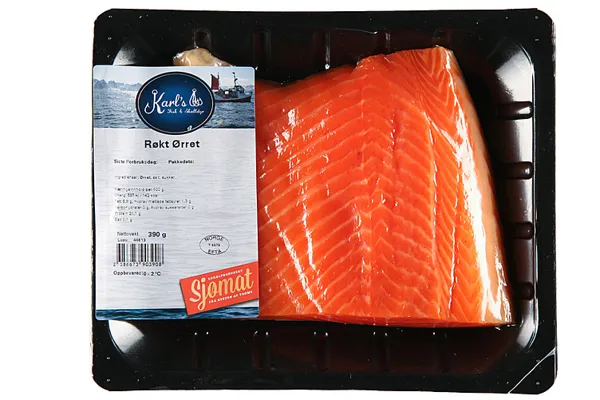Røkt Ørret I Bit Ca 400g Karls Fisk & Skalldyr
