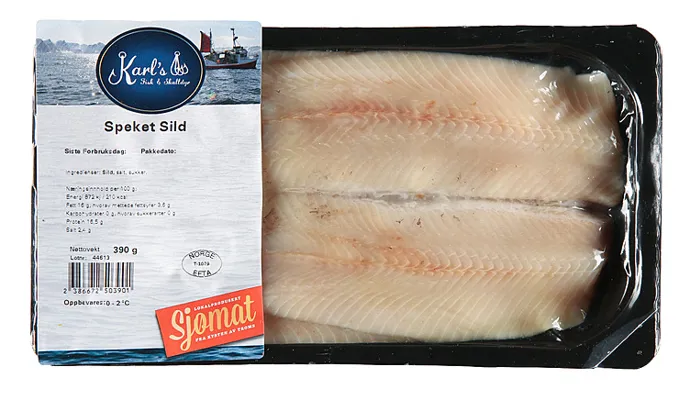 Speket Sildefilet Ca 400g Karls Fisk & Skalldyr