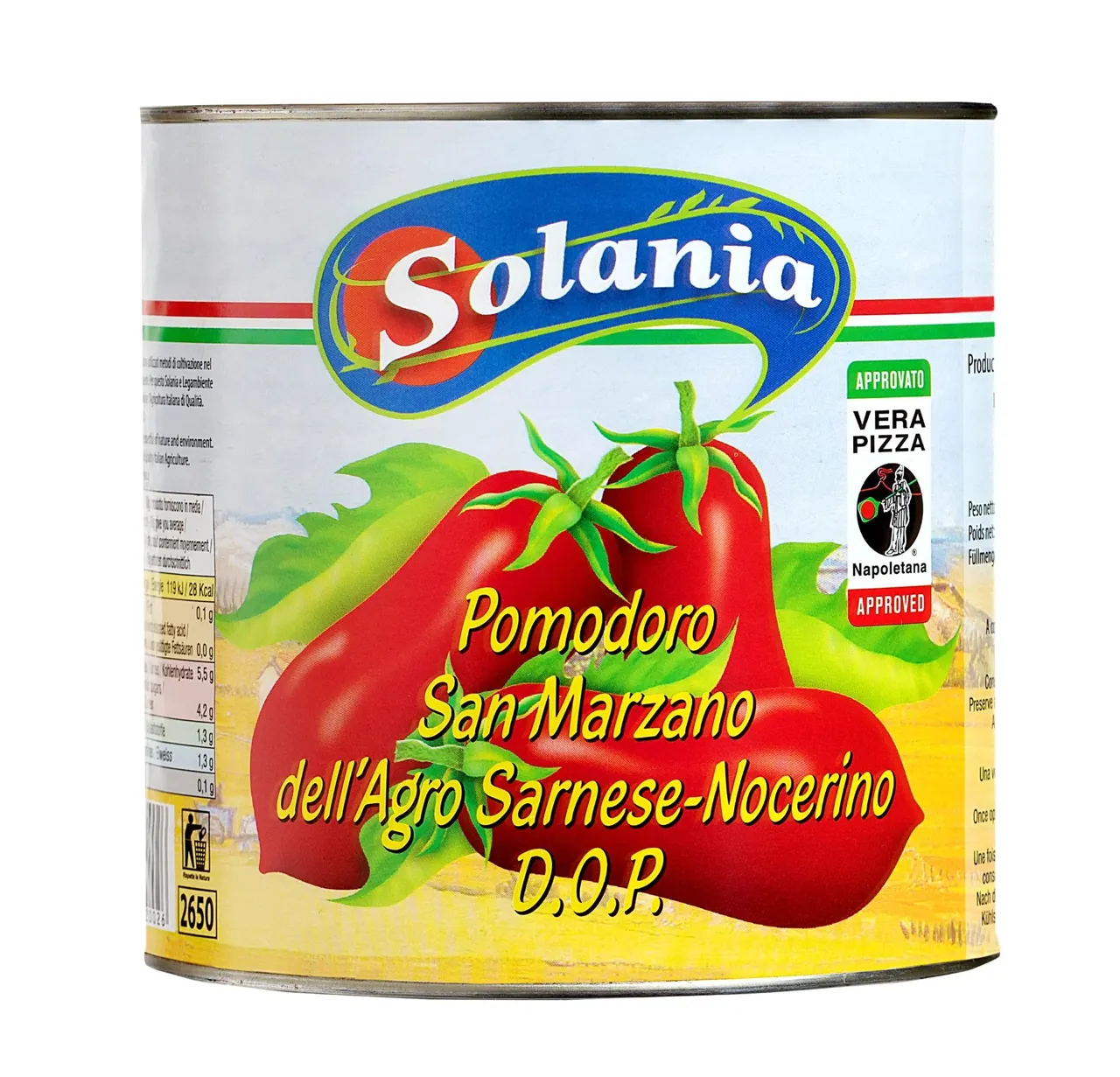 TOMATER SAN MARZANO 2550G SOLANIA