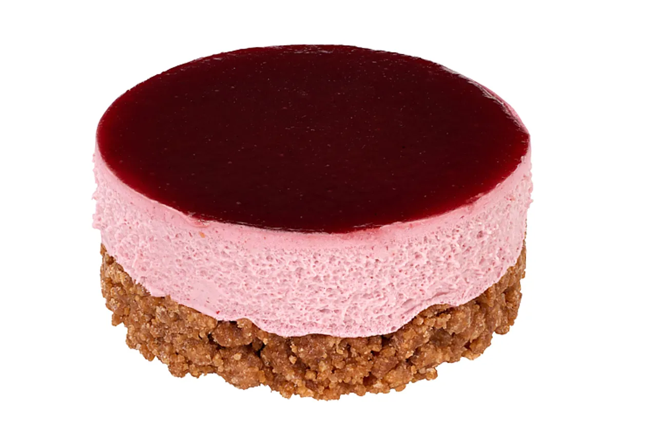 VEGAN RASPBERRY MOUSSE CRUMBLE 70G