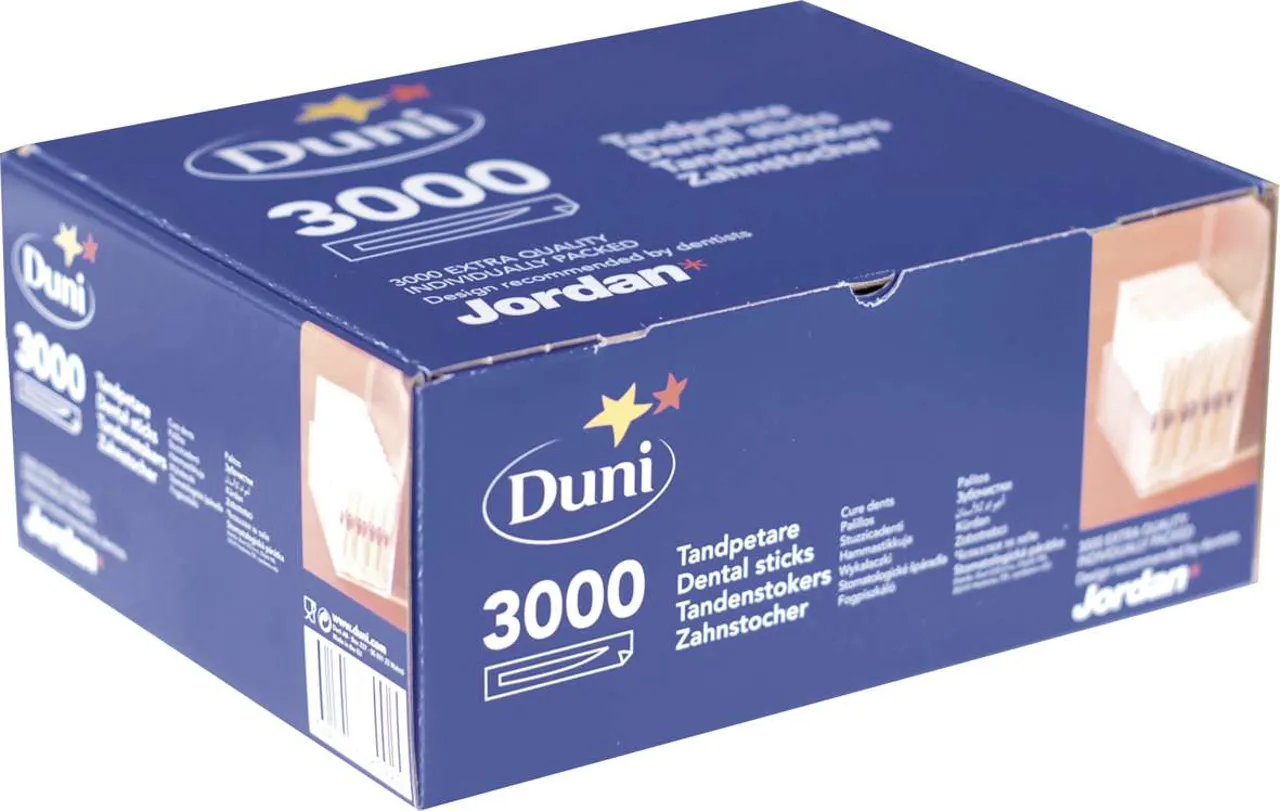 TANNSTIKKERE 3000X3STK