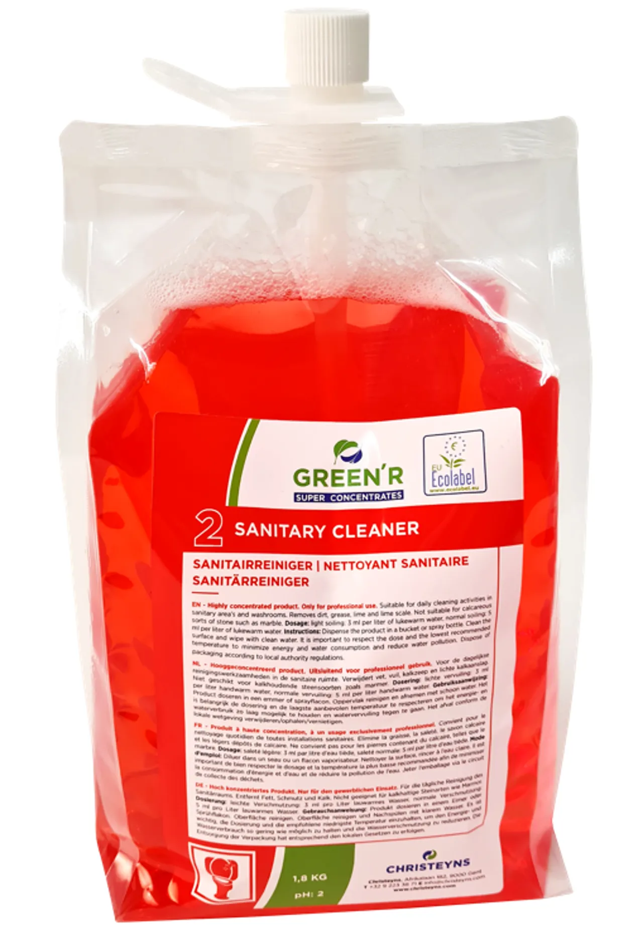 GREEN'R SUPERCONCENTRATES SANITARY