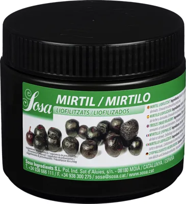 FRYSETØRKET BLÅBÆR HELE 6X50G SOSA FRYSETØRKET BLÅBÆR HELE 6X50G SOSA
