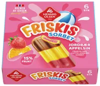 Friskis Sorbet 6stk Fruktis Og Sorbet