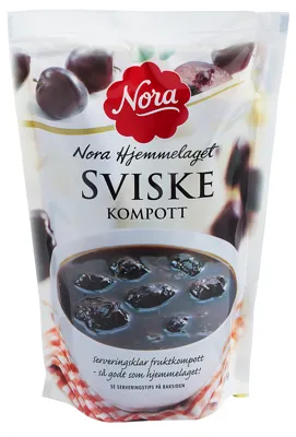 Sviskekompott Hj L 455g Nora