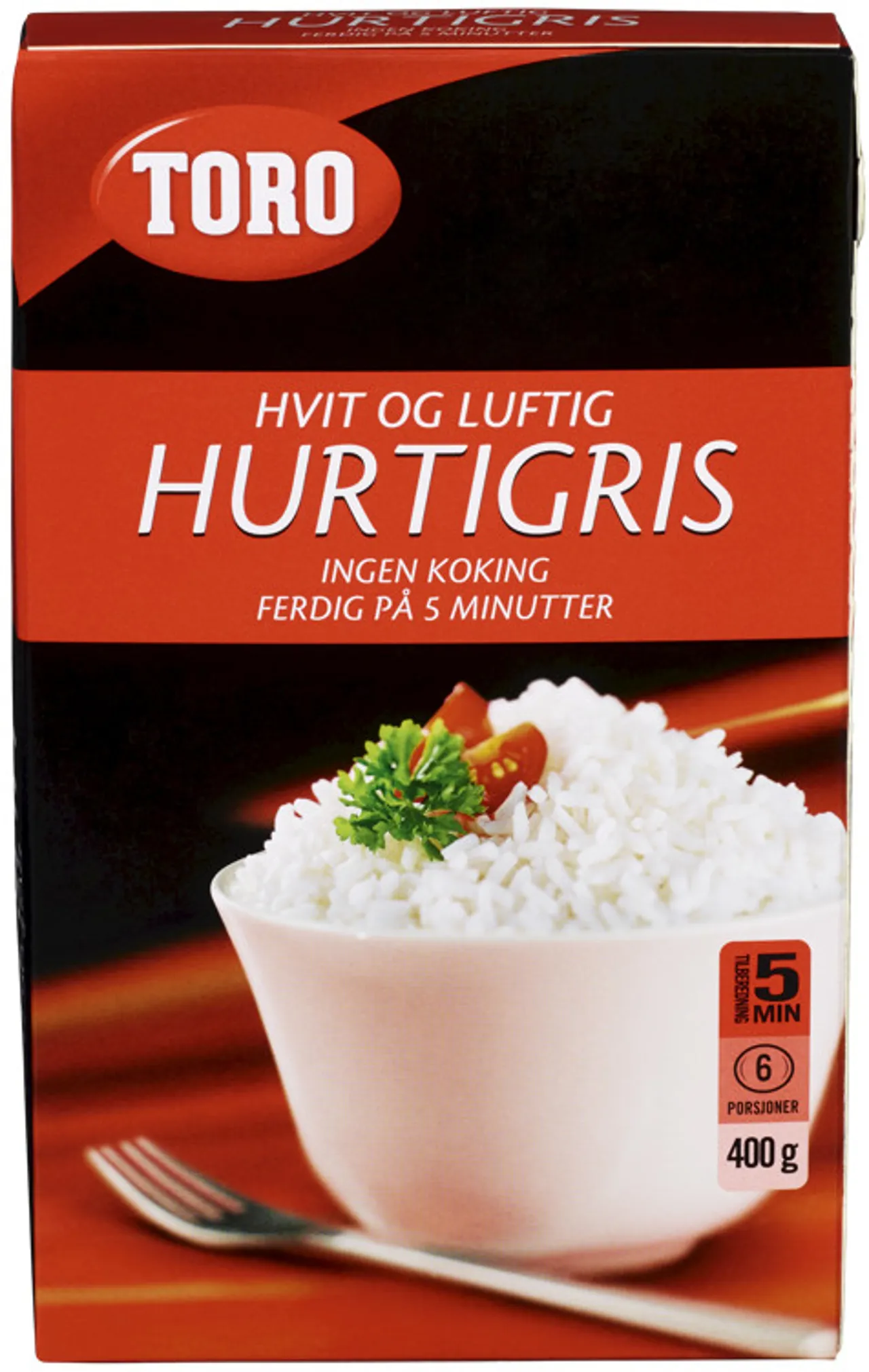 TORO RIS HURTIG 400G SNARKOKT