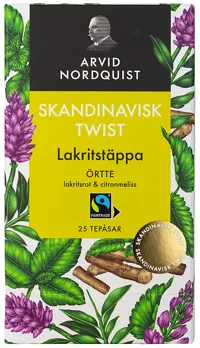 Fairtrade Lakritstäppa Urtete 25st