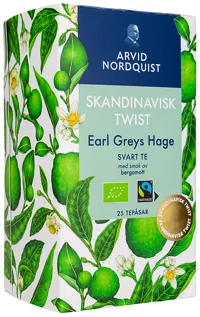 Fairtrade Earl Greys Hage Svart Te 25st