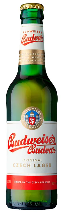Budweiser Budvar 5% 33cl Flaske Budweiser Budvar 5% 33cl Flaske