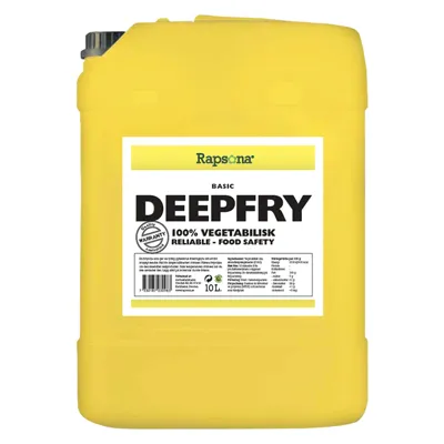 FRITYROLJE (RAPS) 100% RAPSONA 10L FRITYROLJE (RAPS) 100% RAPSONA 10L