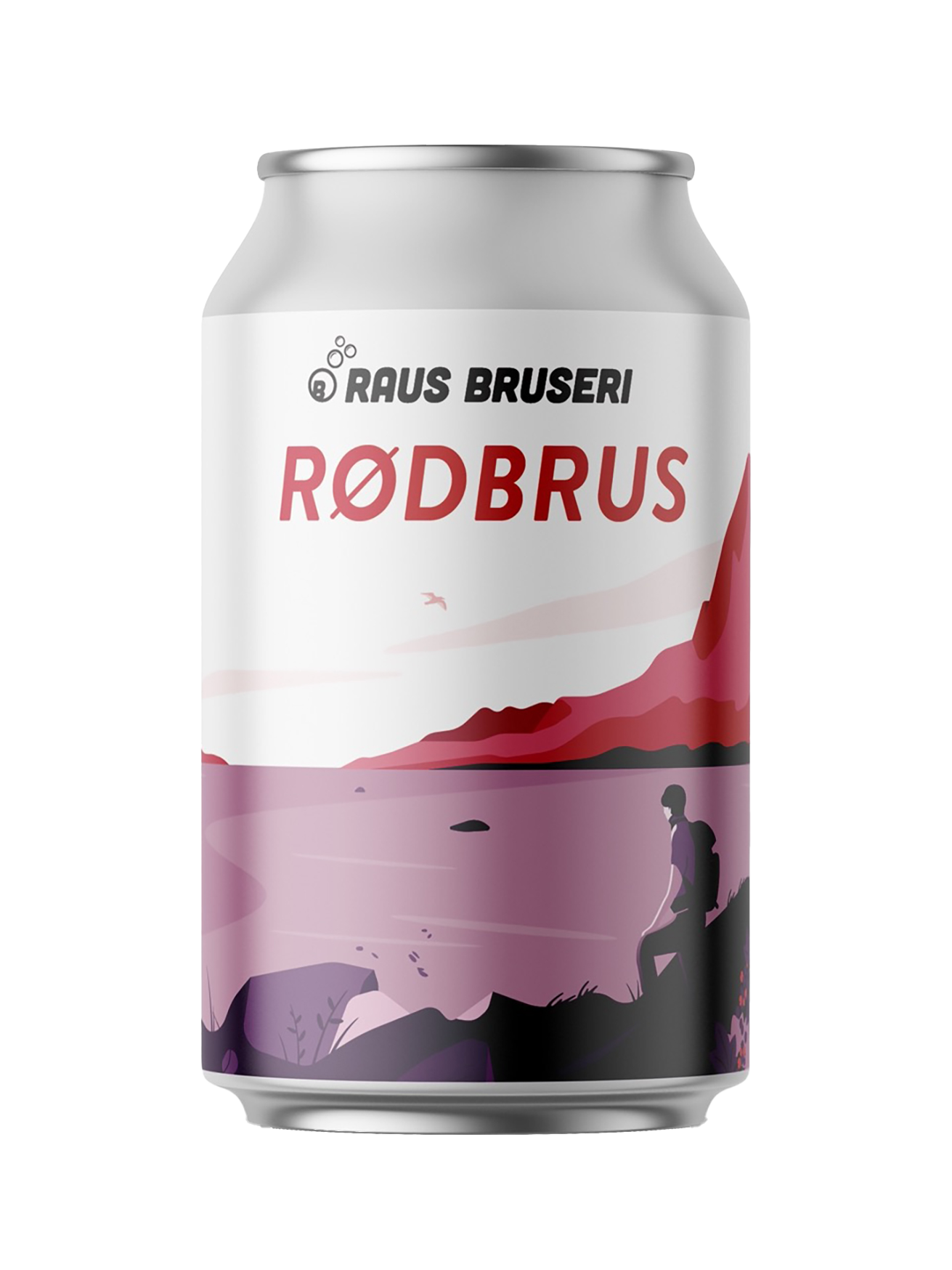 RØDBRUS MED SOLBÆR 0,33L BX RAUS BRUSERI