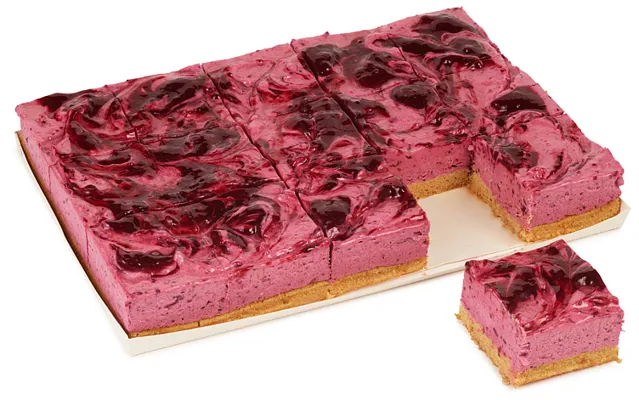 CHEESECAKE CASSIS SLICES CHEESECAKE CASSIS SLICES