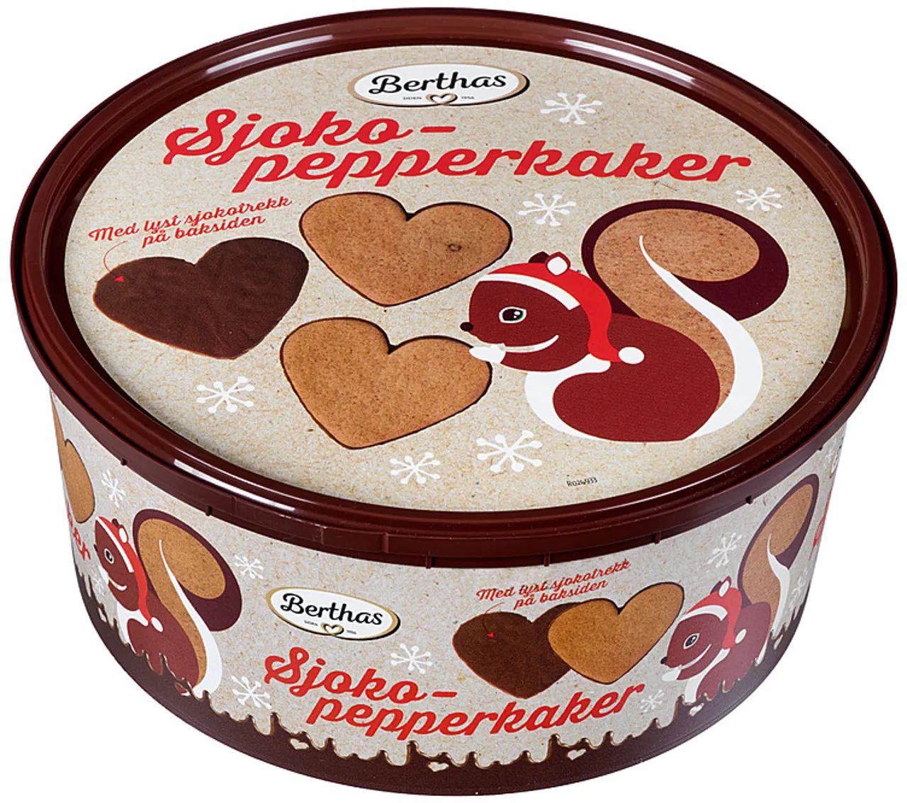 SJOKOPEPPERKAKER 330G BERTHAS