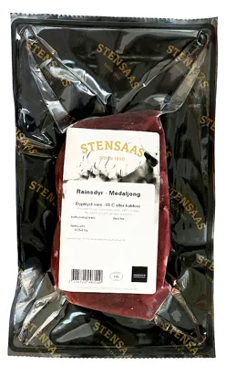 Stensaas Reinsdyr Medaljong 2pk Ca 280g Fryst