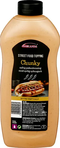 Street Food Topping Chunky 0,9l