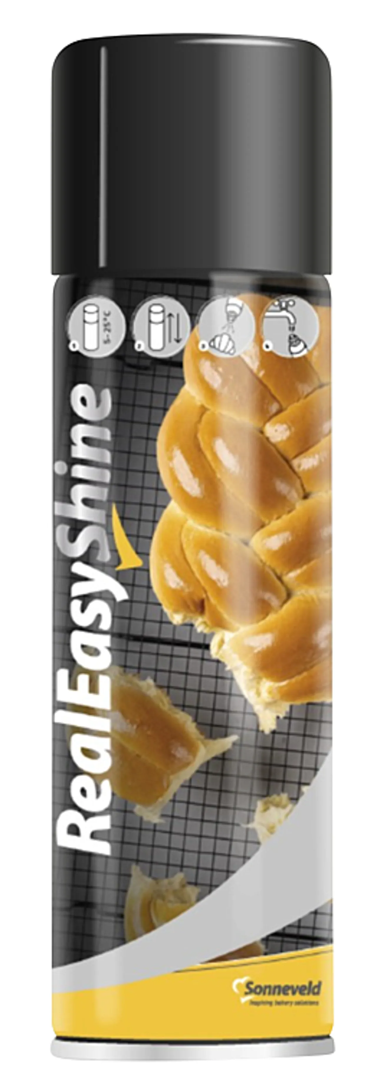 REAL EASY SHINE BAKEGLANS 490 ML, KARTONG 6 STK