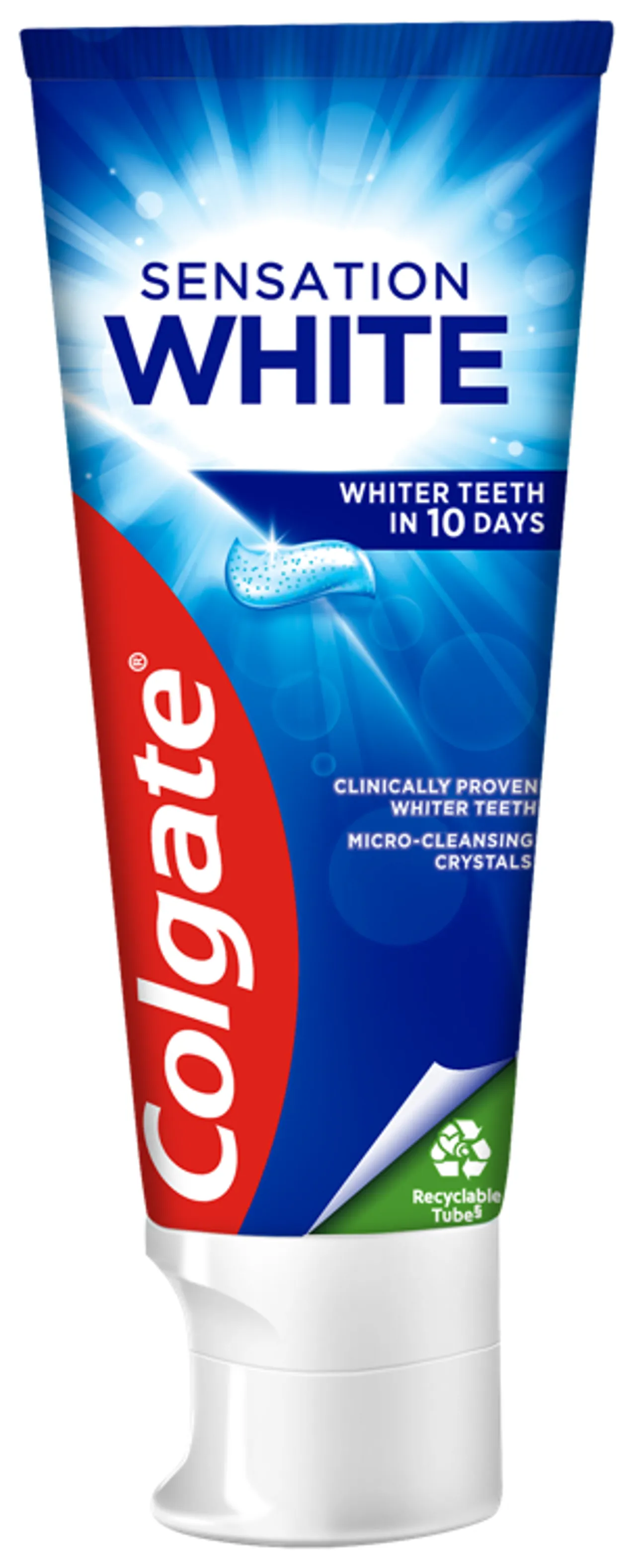 COLGATE SENSATION WHITE TANNKREM 75 ML