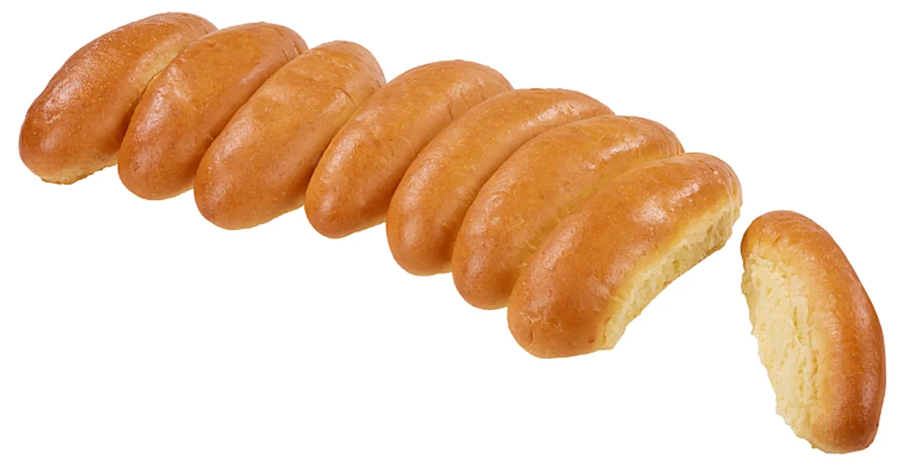 BRIOCHE PØLSEBRØD 4KG (8 POSER)