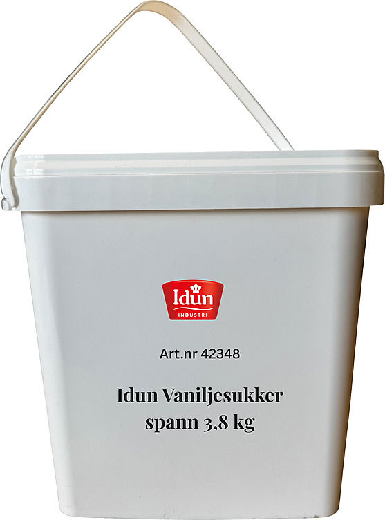IDUN VANILJESUKKER 3,8KG SPANN