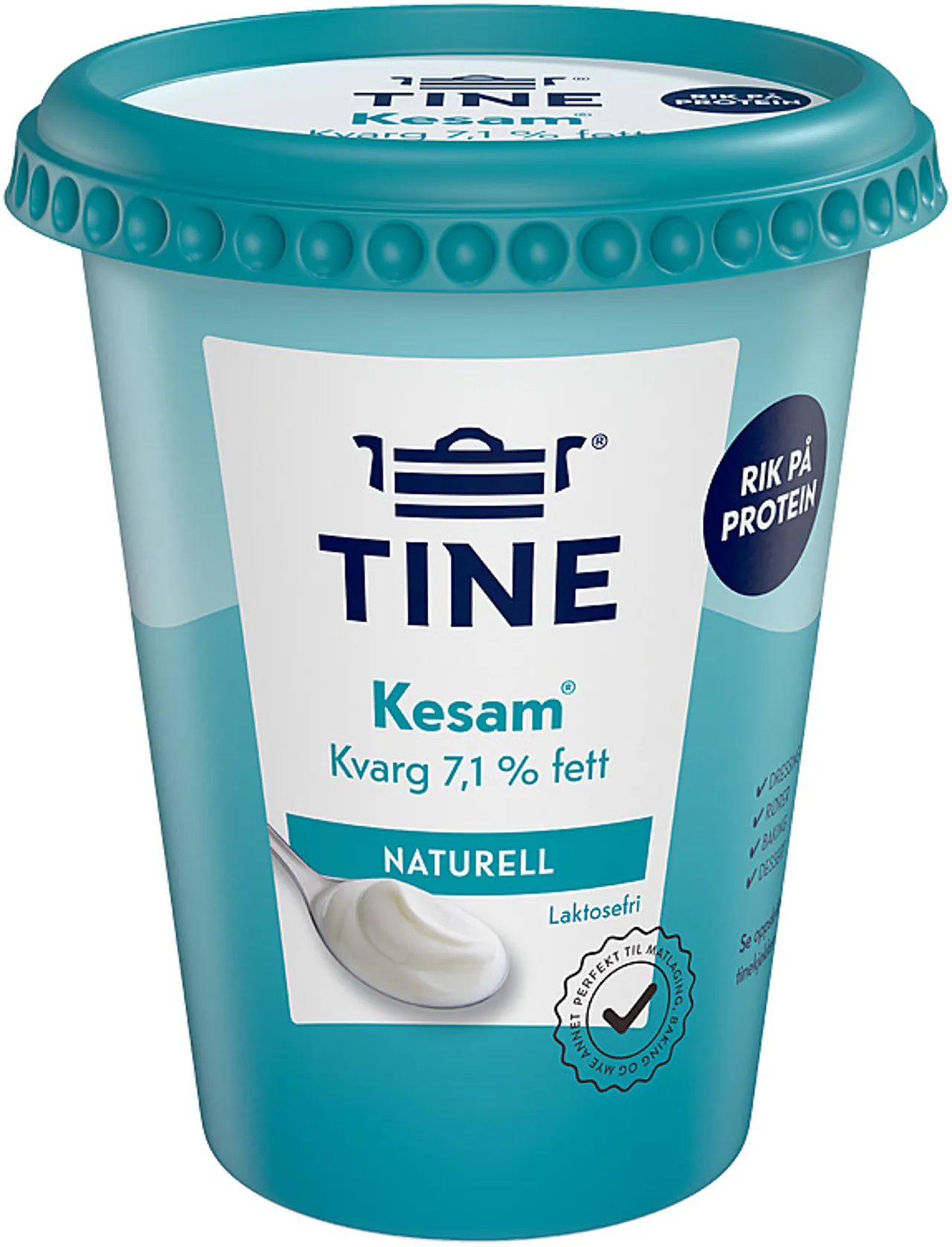 KESAM NATURELL LAKTOSEFRI 420G TINE