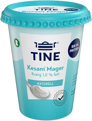 Kesam Mager Naturell 420g Tine