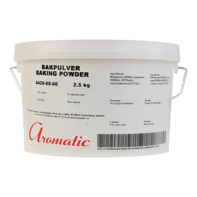 Bakepulver Spann 2.5 Kg