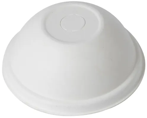 HØYT FIBERLOKK HVIT 90MM MED HULL FOR SUGERØR HØYT FIBERLOKK HVIT 90MM MED HULL FOR SUGERØR