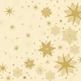 SERVIETT BIODUNISOFT 40CM STARGAZING CREAM