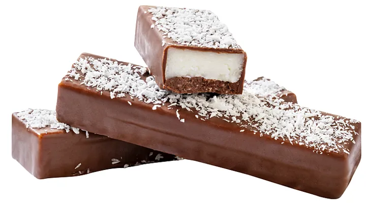 Dessertbar Sjokolade Og Kokos, 60g, (3x8 Biter), Kartong 24s