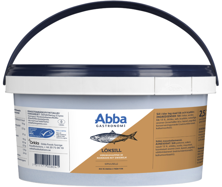 ABBA LÖKSILL/SURSILD 2,5KG