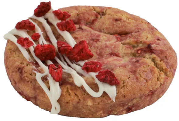 Cookie Chocolate Filled With Raspberry, 150g, Kartong 45stk