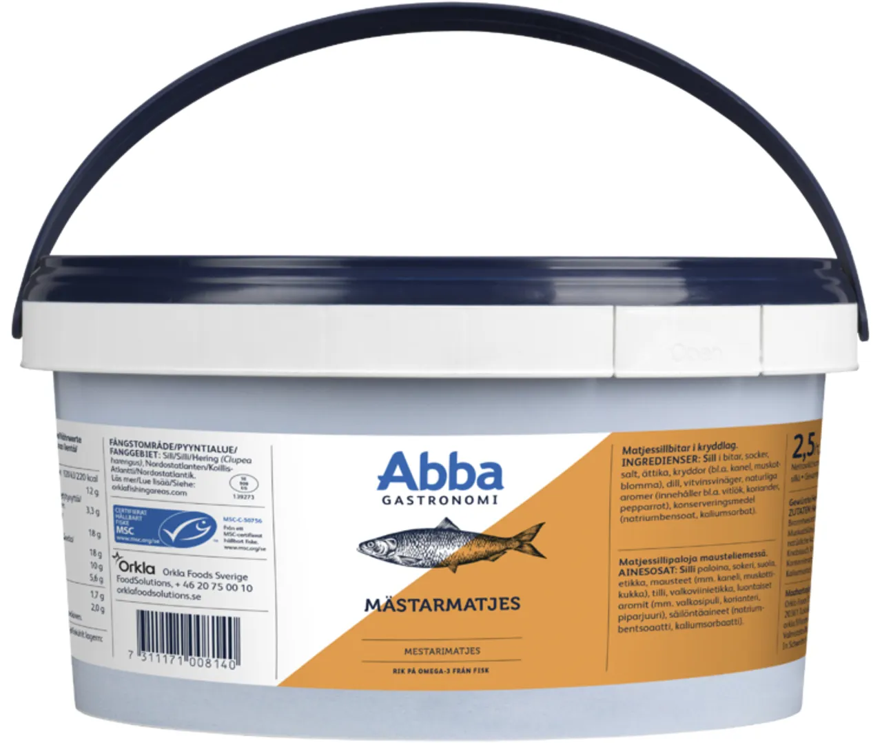 ABBA MÄSTARMATJES/KRYDDERSILD
