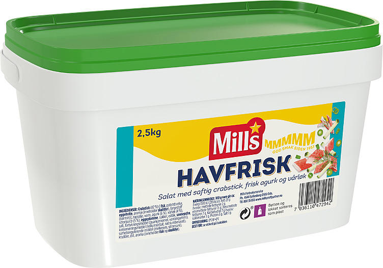 MILLS HAVFRISK 2,5KG
