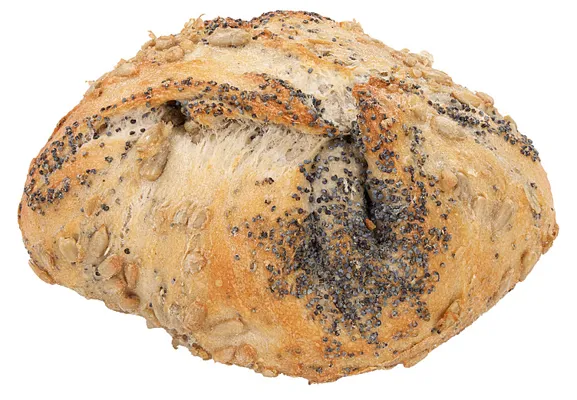 Rundstykke Valmuefrø Solsikkekjerner 90g