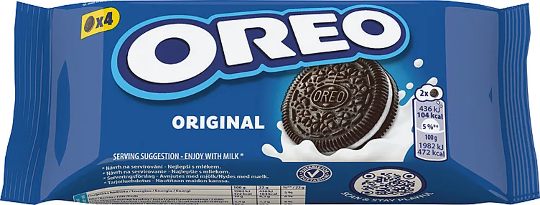 Oreo Porsjonspakke 44g