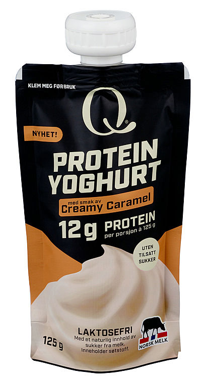 Q PROTEINYOGHURT CREAMY CARAMEL 125G