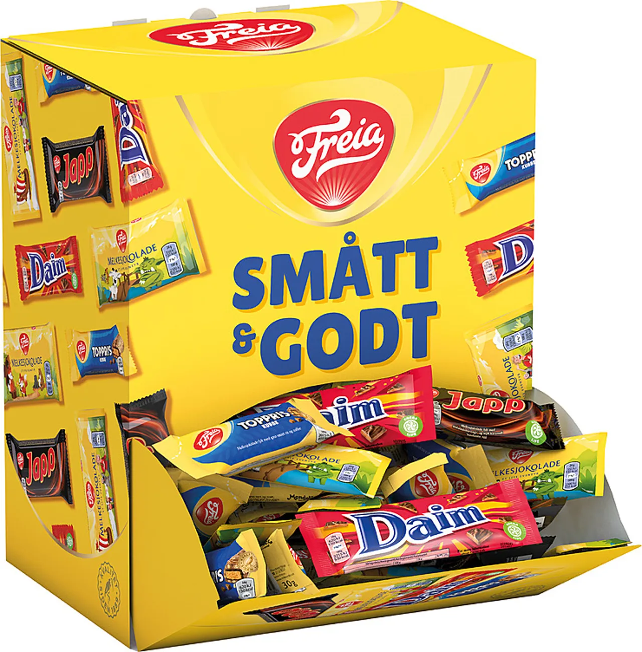 MIX SJOKOLADE BOKS 6,4KG